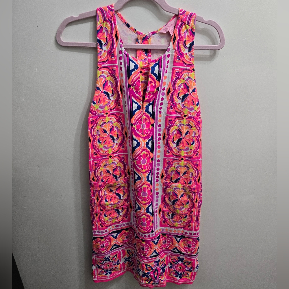 Lilly Pulitzer Pink and Multicolor Dress